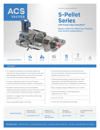 S-Pellet Series with Quick-Clean RotorRail