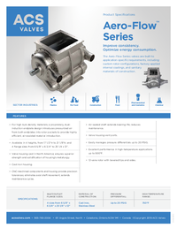ACS spec aero flow AV003 R0