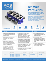 12’’ Multi-Port Series